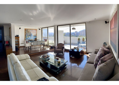 Imagen 3 de 20 de Estupendo Penthouse En Las Condes