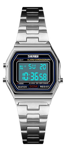 Gosasa Reloj Digital Para Mujer Reloj Fino De Acero Inoxidab