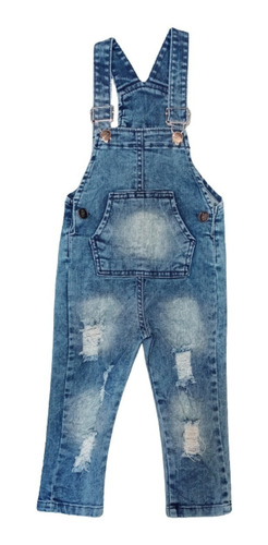 Jardineros De Jeans Unisex De Chicos