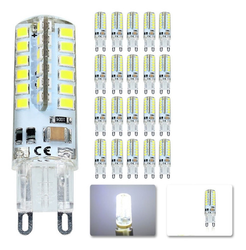 20 Piezas Bombilla Led Smd 2835 G9 7w 48 Led Luz De Maíz