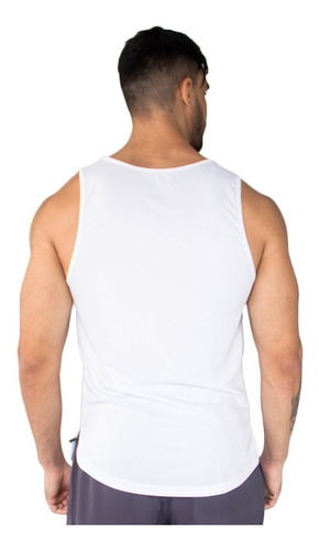 Imagen 2 de 4 de Pack X2 Tanks Bividis Hombre Deportivo Slim Fit Gym Resles