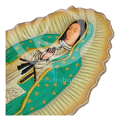 Virgen Guadalupe Bordado Espalda