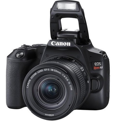 Câmera Canon Sl3 + Lente 18-55mm + Tripé + 32gb + Bolsa Nfe