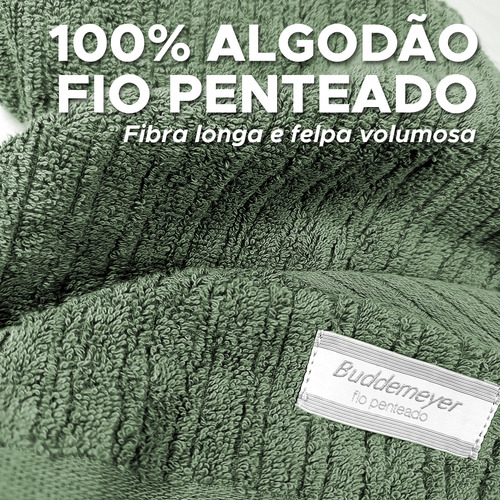 Toalha Banho Buddemeyer Fio Penteado 100% Algodão Macia