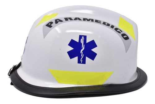 Imagen 2 de 5 de Casco Paramedico Tactico Cruz Roja Seguridad Moto Militar