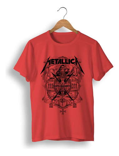 Remera: Metallica Death Magnetic Memoestampados