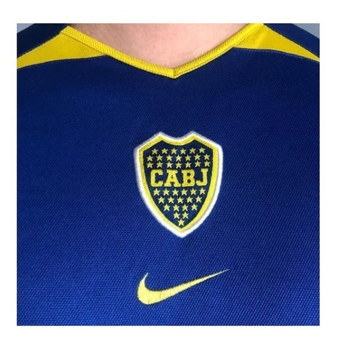 Imagen 3 de 6 de Camiseta Musculosa Entrenamiento Nike Boca (2003 / Original)
