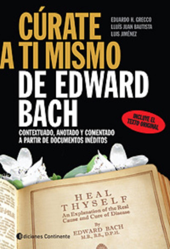 Curate A Ti Mismo De Edward Bach