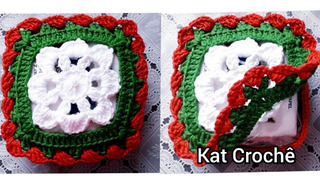 Porta Guardanapo De Croche Natalino | MercadoLivre 📦 Porta Guardanapo De Croche Natalino | MercadoLivre 📦