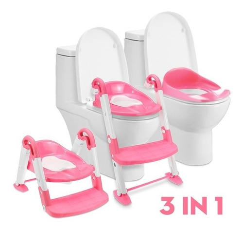 Escalera Silla Reductor De Baño Para Bebe Bacenilla Orinal