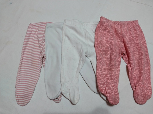 Combo De 4 Pantalones Bebe 0 A 3 Meses Cheeky, Urb  Y Otros