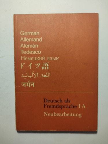 Deutsch Als Fremdsprache I A , Neubearbeitung 