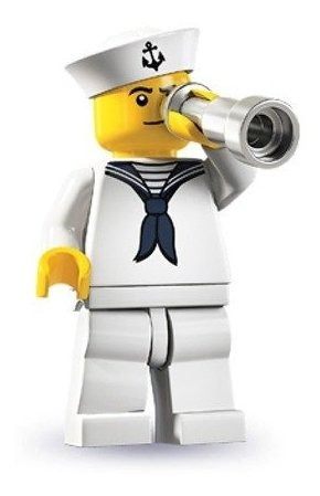 Lego Series 4 Collectible Minifigure Navy Sailor