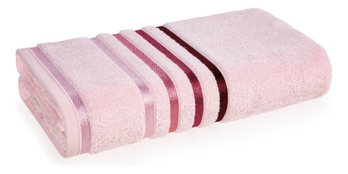 Toalha De Rosto Karsten Lumina - Marshmallow / Rosa Cor MARSHMALLOW/ROSA Liso