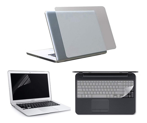 Protectores De Pantalla + Teclado + Skin Laptop Con Garantia