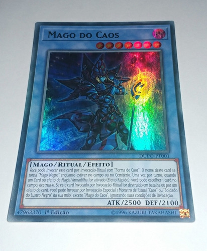 Yugioh Mago Do Caos Português