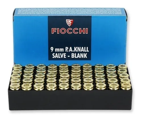 comprar Fogueo 9 Mm Fiocchi Italy Sonido Real! Salva Jainel Fishing