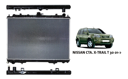 Imagen 1 de 6 de Radiador Nissan Cta. X-trail T 30 01-motor Diésel 2.2