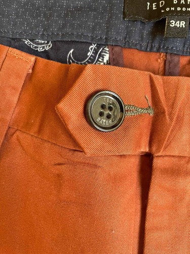 Pantalón Ted Baker 34r Vino