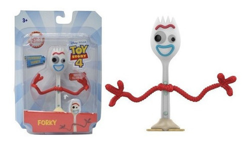 Toy Story 4 Forky Muñeco Brazos Flexibles 10 Cm Original