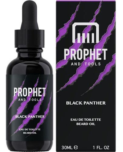 Aceite Para Barba Prophet Black Panther