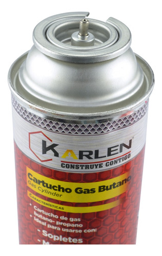Cartucho Gas 2pz Butano Para Estufa Soplete 220g Ecom