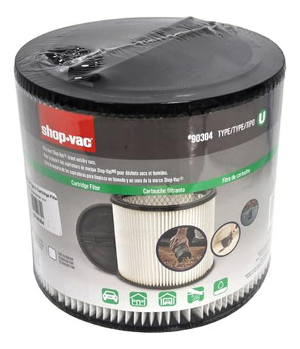 Filtro Húmedo/seco Para Shop Vac