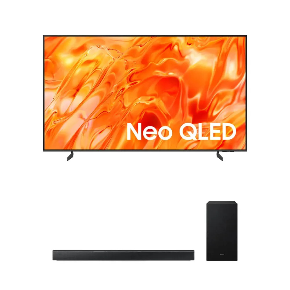 Samsung Vision AI TV 65" Neo QLED 4K QN70H + Soundbar Samsung B650F