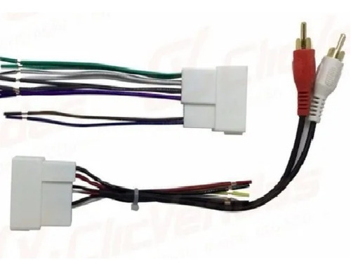 Plug Chicote Conector Adaptado Hb20 Ix35 Veloster Com Rca