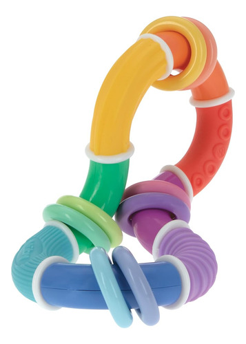 Nuby Twist-a-ring - Juguete Mordedor, Sonajero Para Bebés, J