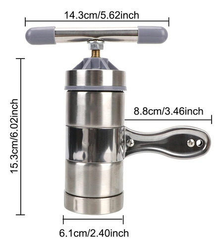 Máquina Para Hacer Pasta Casera Tallarines Fideos Espaguetis