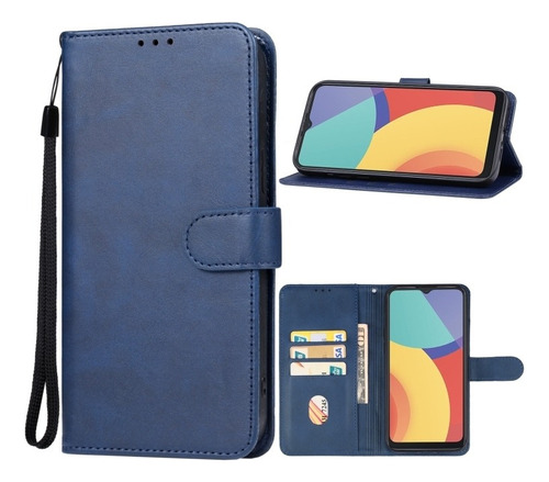 Funda De Piel Para Teléfono Alcatel 1v 2021