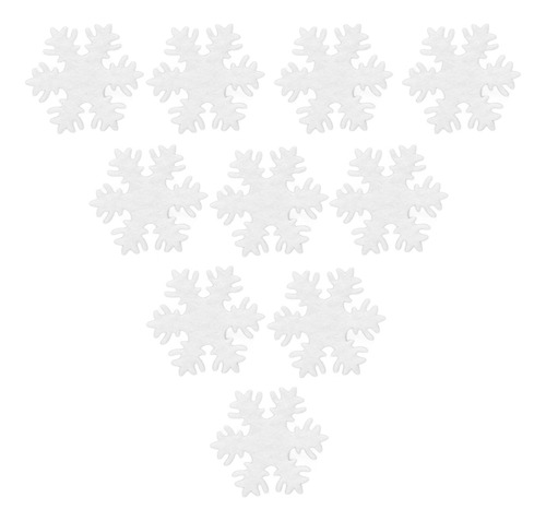 Confeti Navideño, 1000 Unidades, Copos De Nieve, 1,2 Pulgada