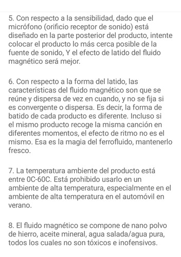 Venom Sound Liquido Magnetico Sensor Auditivo Ferrofluido