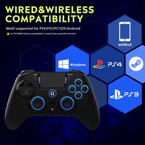 Controlador Inalámbrico Qrd Spark N5 Para Ps4/pc/móvil