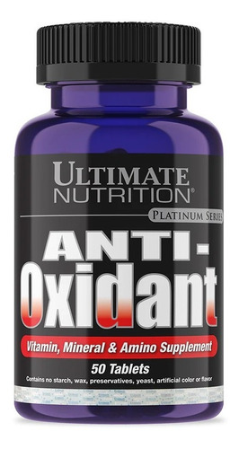 Ultimate Nutrition | Complete Anti-oxidant Formula | 50 Tabs