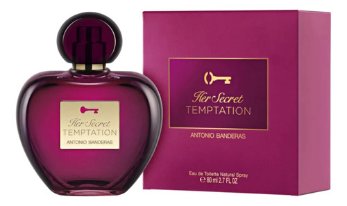 Perfume Her Secret Temptation De Antonio Banderas 80ml Damas