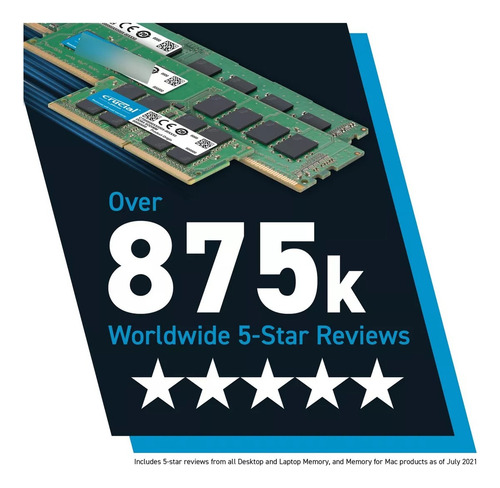 Memória Ram Notebook 8gb Ddr4 2400mhz Crucial