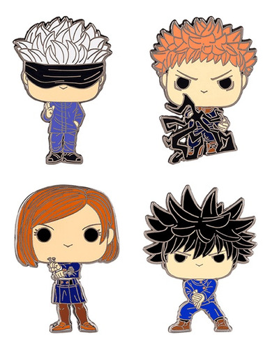 Jujutsu Kaisen Pop! Pin Pack Set Musicovinyl