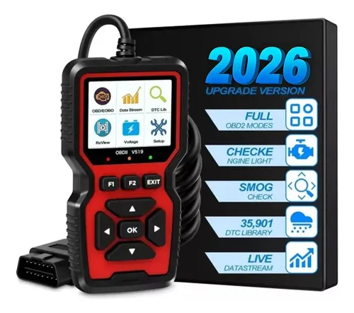 Escaner Automotriz Obd2 Multifuncional Launch Creader V519