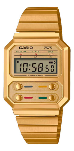 Reloj Vintage Digital A100weg-9adf
