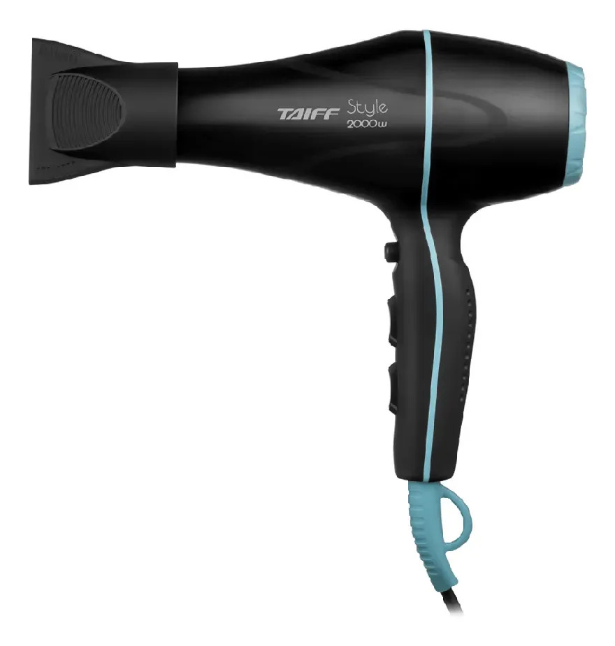 Secador de Cabelo Taiff Style Black 2000W