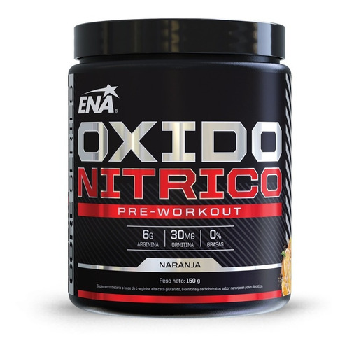 Oxido Nitrico Ena 150 Gramos Potente Pro Hormonal L Arginina