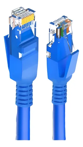 comprar Cabo De Rede 10m Metros Ethernet Lan Roteador Rj45 Cat5e Wif