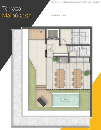 Imagen 11 de 30 de Departamento Monoambiente Al Frente En Venta A Estrenar Centro