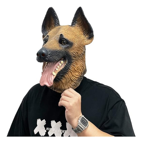 Para Perro Cabeza Disfraz Halloween Para Adultos German Shep