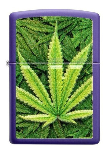 Encendedor Zippo Diseño Cannabis
