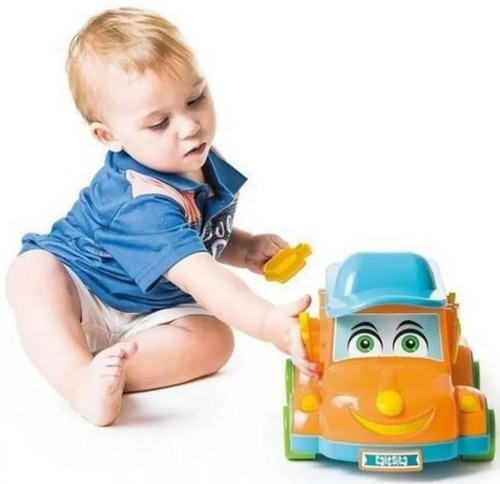 Camion Encastre Para Bebes Dulceria Animada Rivaplast