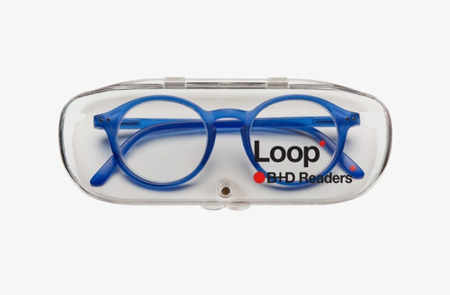 Lentes Marca B+d Loop Reader - Matt Blue +2.50