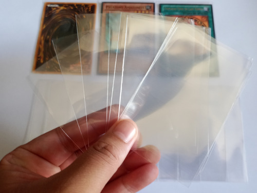 50 Protetores De Cartas Yu-gi-oh Sleeve Shields